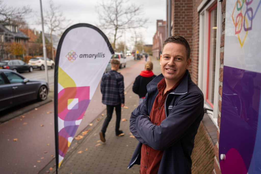 Arnold Jorna, teammanager jongerenwerk bij Amaryllis