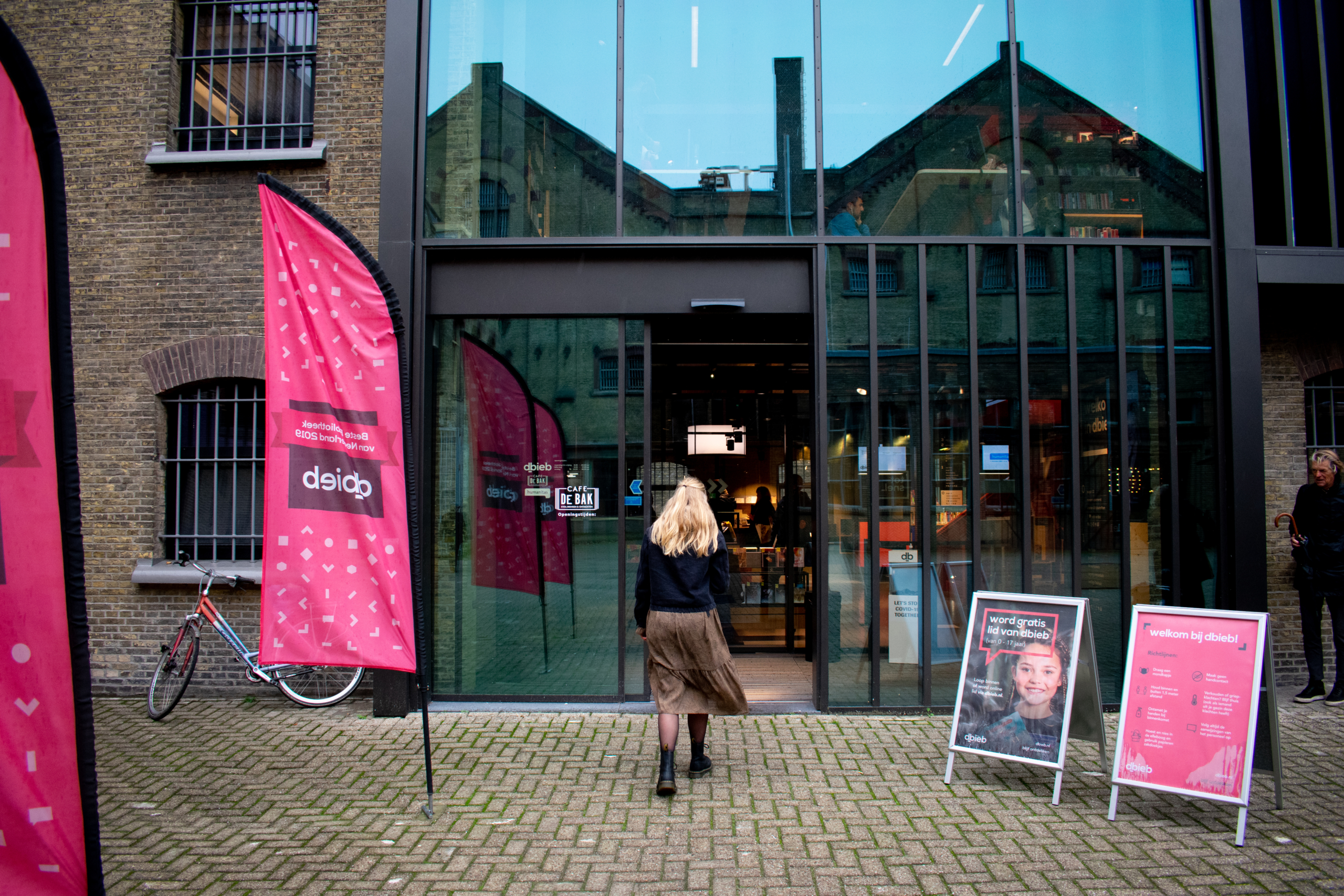 dBieb, bibliotheek Leeuwarden Blokhuispoort