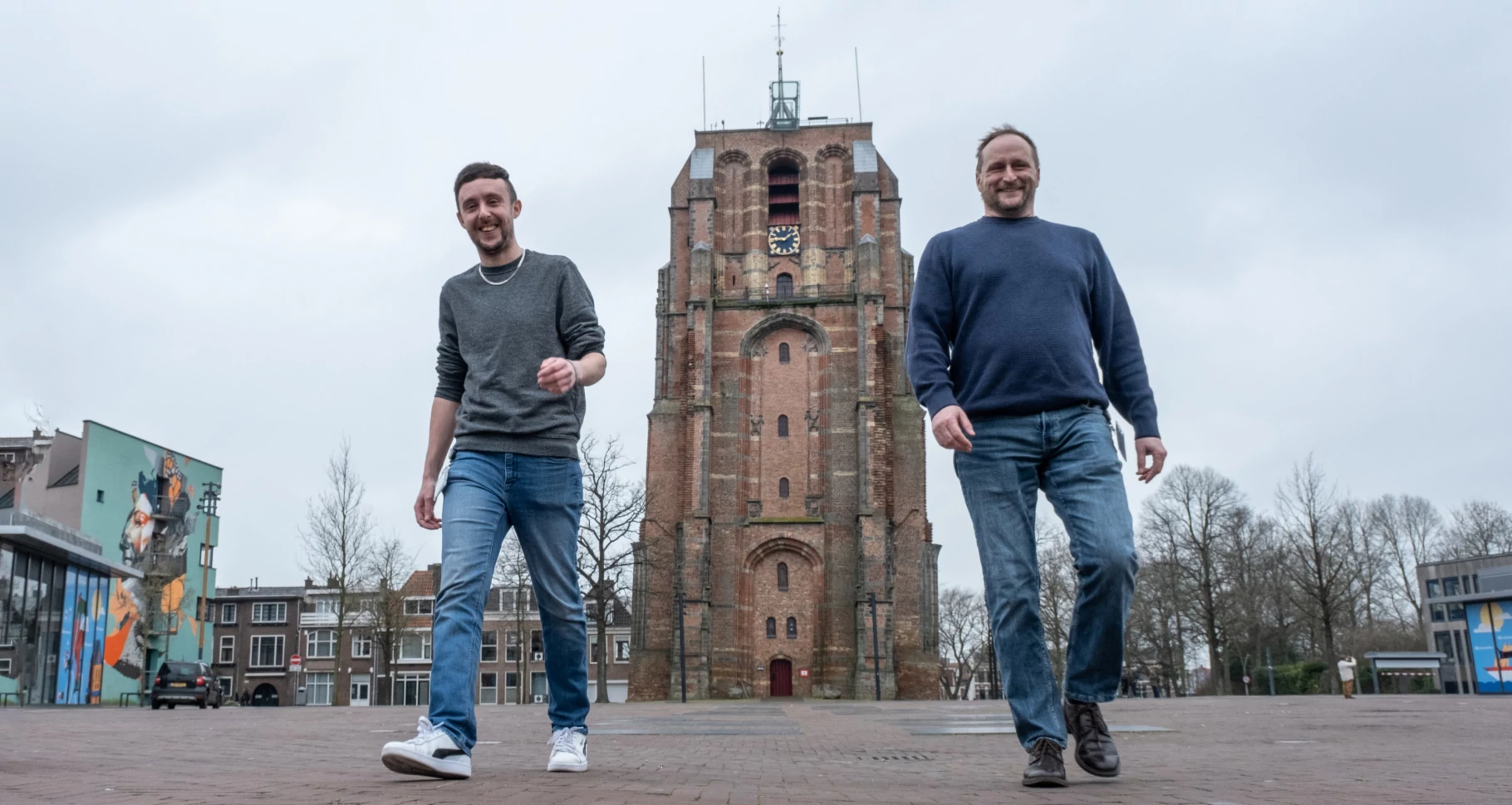 Ervaringswerkers David en Marco